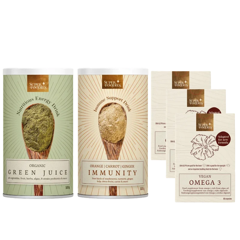 Complete dagelijkse suppletie (vervangt alles) voor €2 per dag
