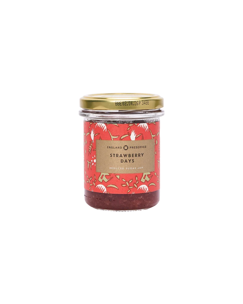 "Strawberry Days": Low-Sugar Strawberry Jam