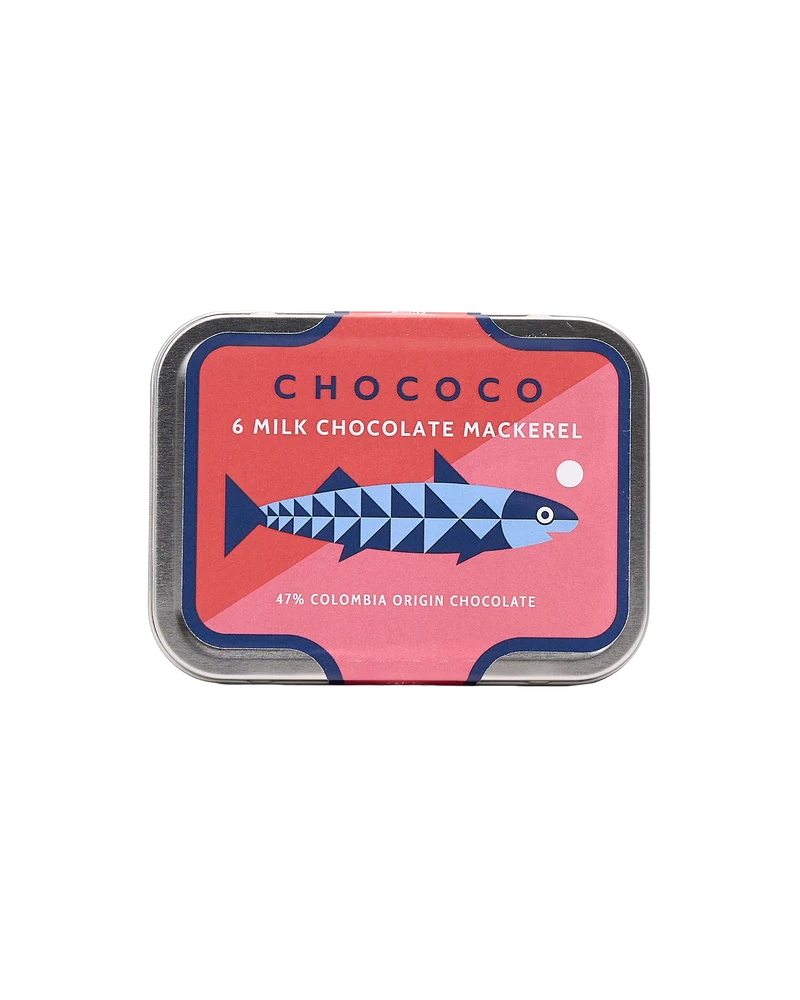 Milk Chocolate Mackerel Tin