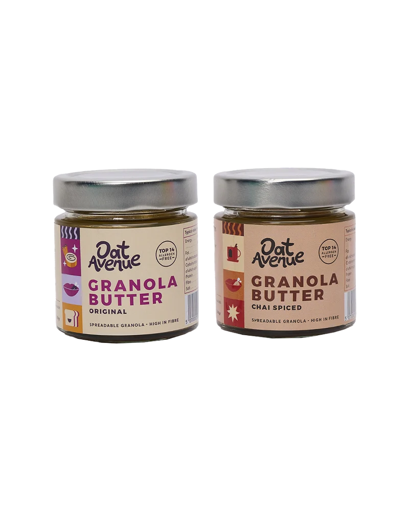 Granola Butter Duo – Chai Spiced & Original