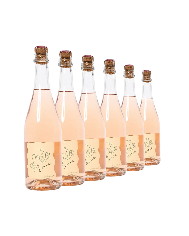 Non-Alcoholic Grenache Lightly Sparkling Wine (6 Bottles)