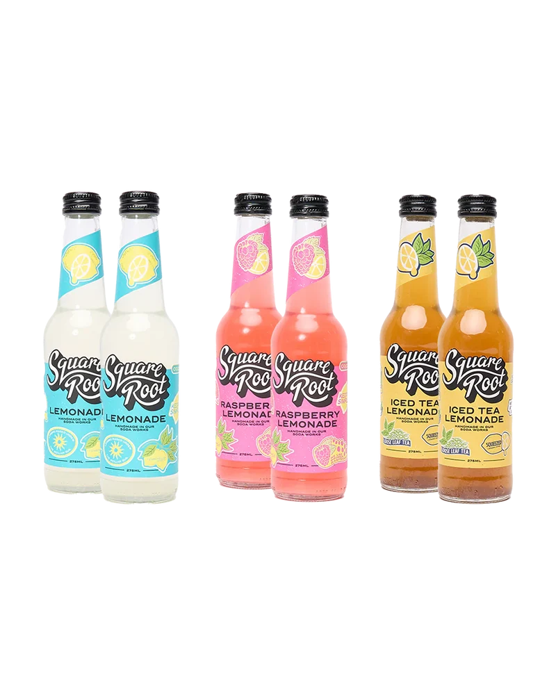 Square Root Soft Drink Taster Pack