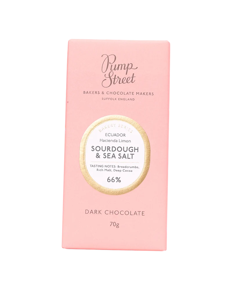 Sourdough & Sea Salt Chocolate Bar 66%