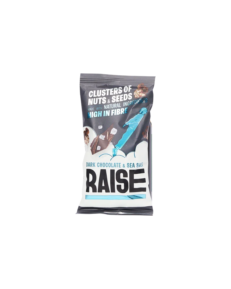 Dark Choc-Sea Salt Nuts & Seed Clusters