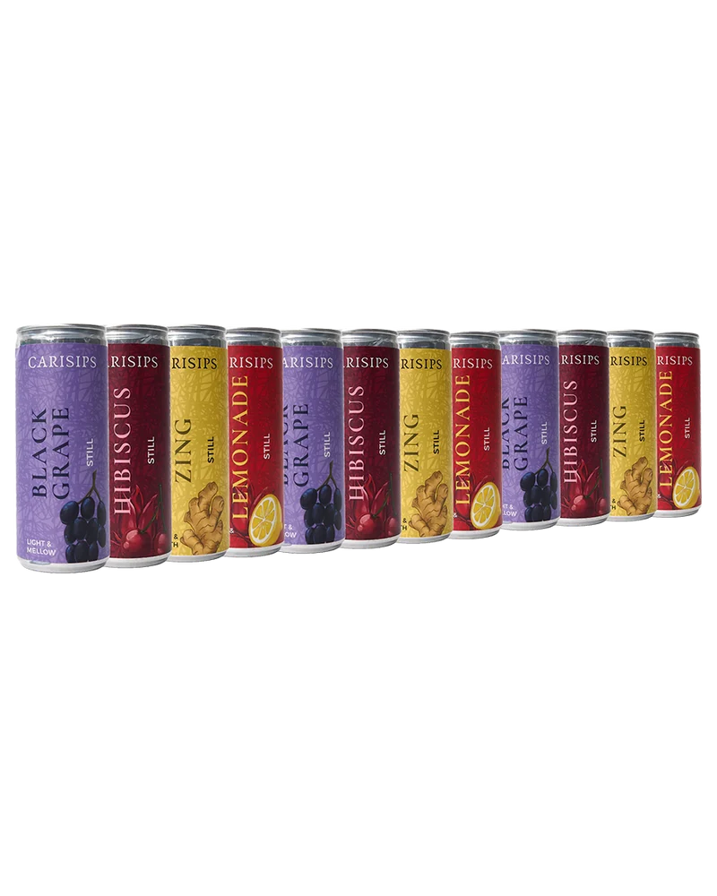 Carisips Soft Drink 12-Pack