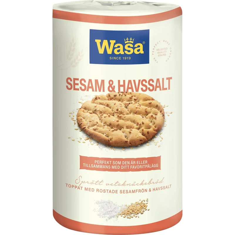 Wasa - Knäckebröd - Sesam & Havssalt