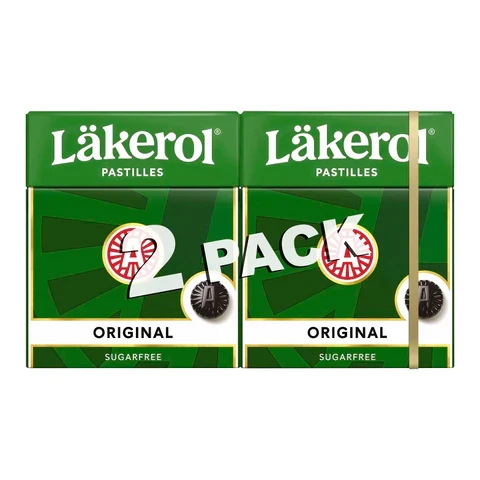 Läkerol - Original - 2 pak
