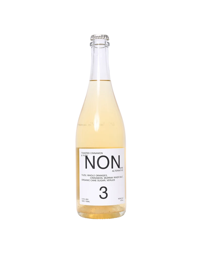 Toasted Cinnamon & Yuzu Non-Alcoholic White Wine Alternative