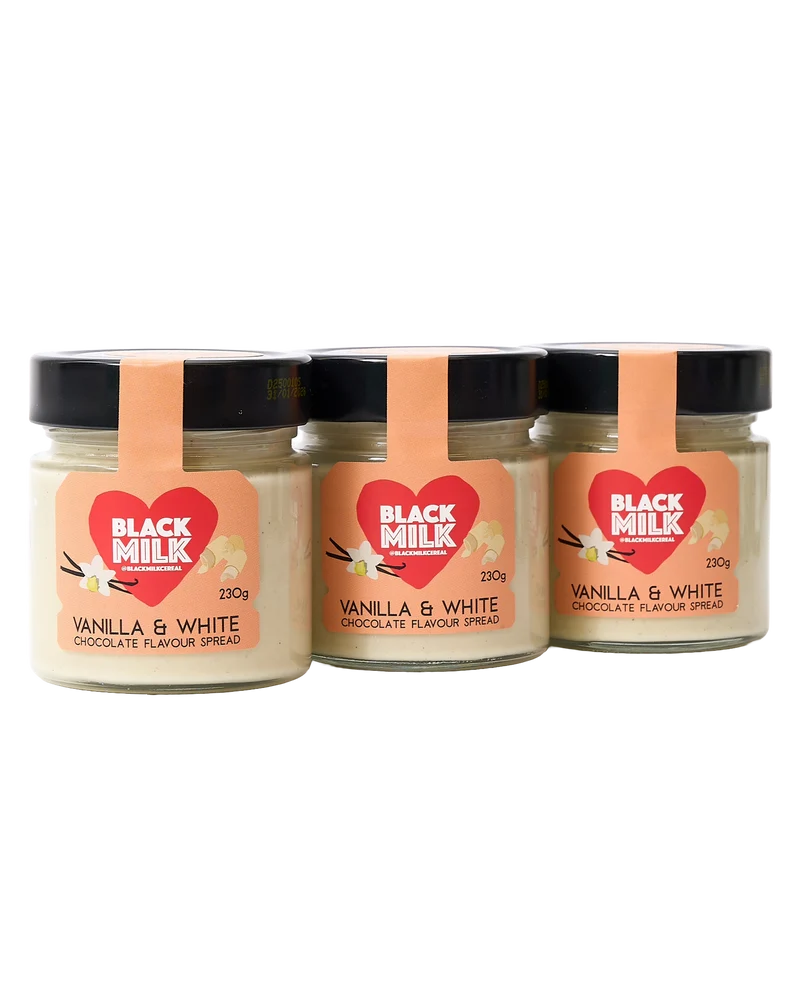 Vanilla & Madagascan White Chocolate Spread (3 Jars)