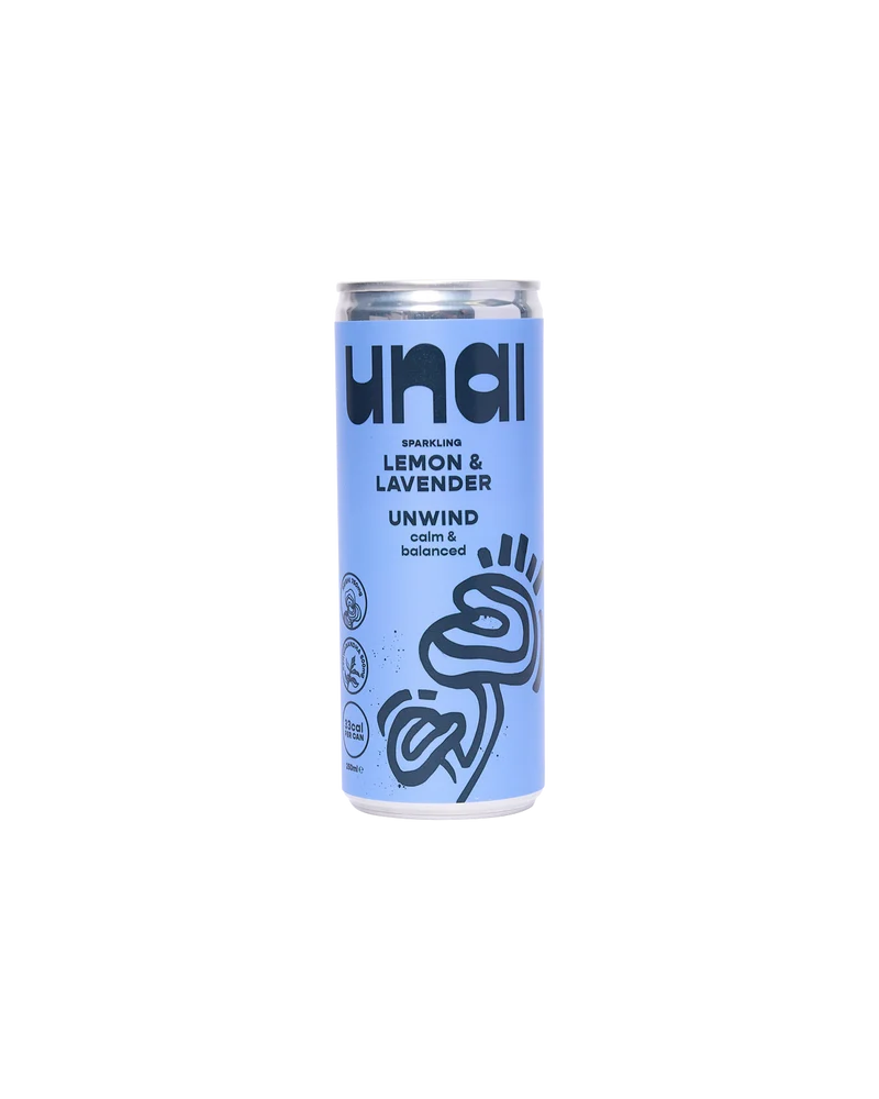 UNWIND: Lemon & Lavender Adaptogenic Soda