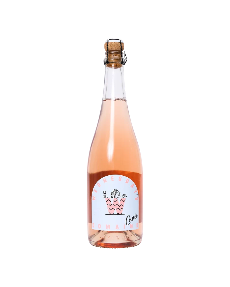 Non-Alcoholic Cuvée Sparkling Rosé Wine