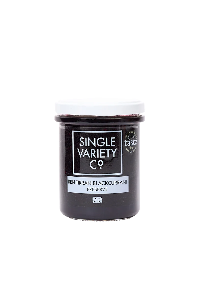 British 'Ben Tirran' Blackcurrant Preserve
