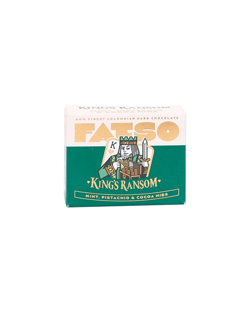 Mini King's Ransom: Pistachio, Mint & Cocoa Nib Dark Chocolate