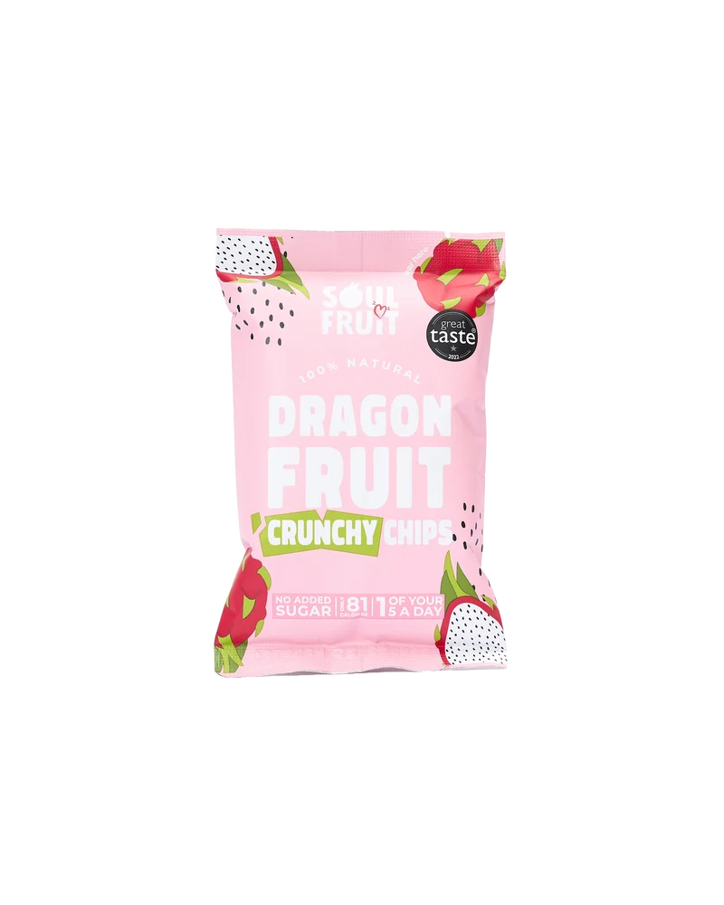 Freeze Dried Dragon Fruit Crisps