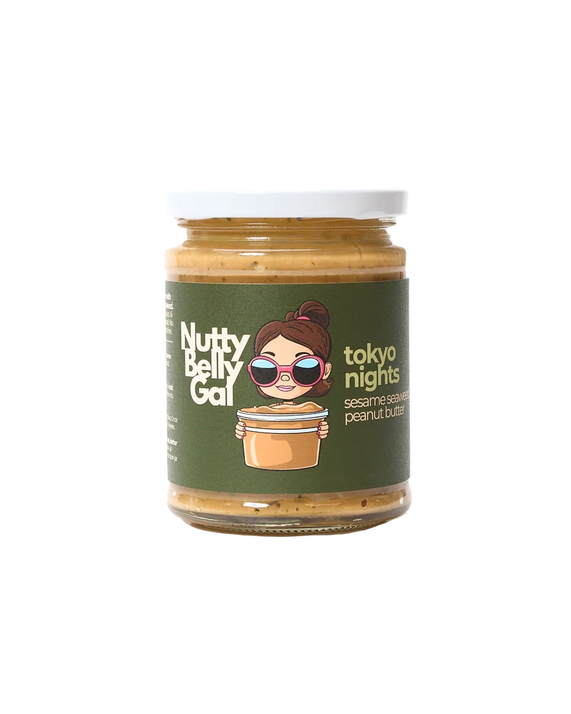 Tokyo Nights: Sesame + Seaweed Peanut Butter