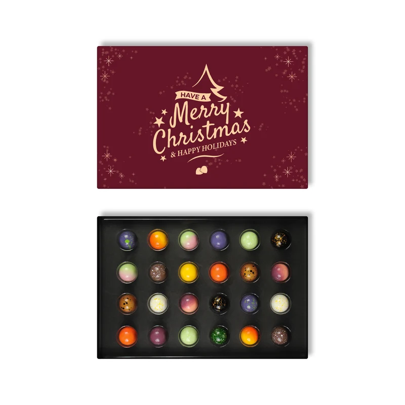 Christmas chocolade bonbons 24 stuks