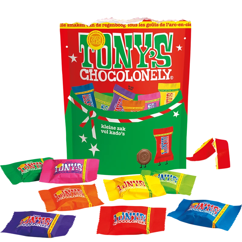 tiny tony's kerstpouch