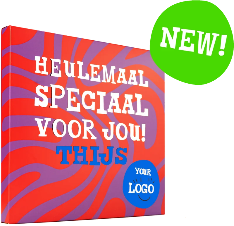 gepersonaliseerde kadodoos melk & melk karamel zeezout