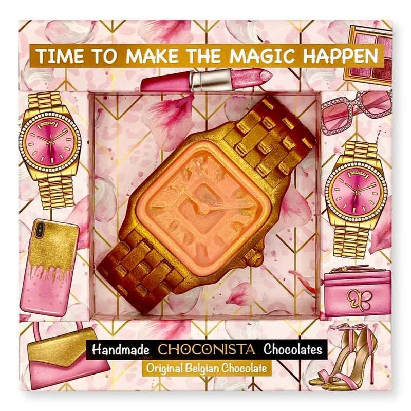 Chocolade Horloge Vrouw
