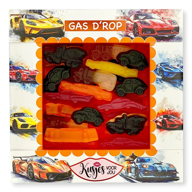 Snoep Drop Auto's - Gas D'rop