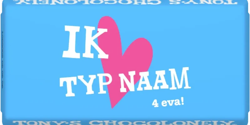 gepersonaliseerd valentony