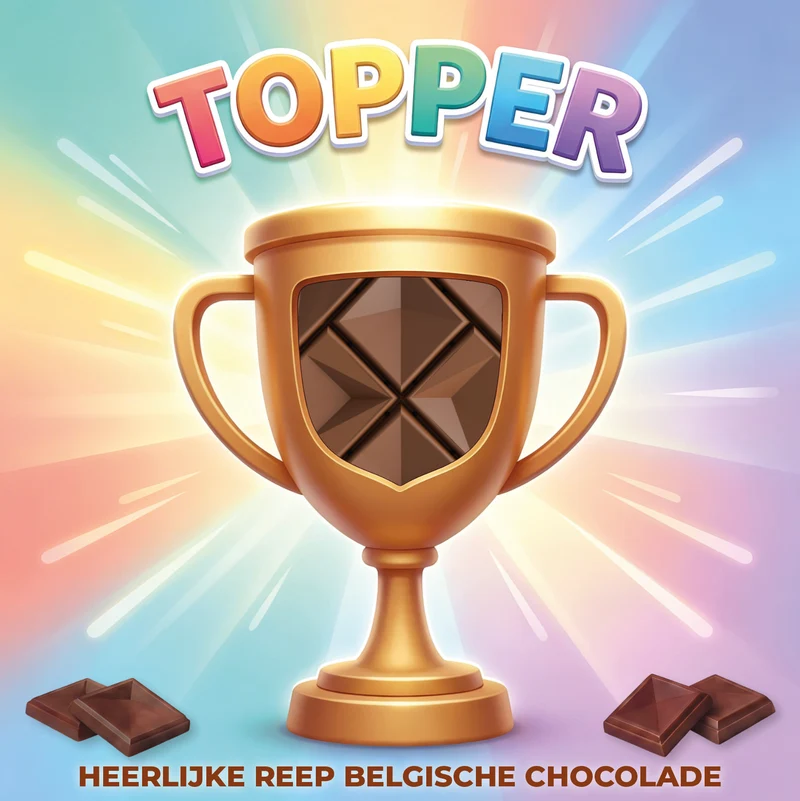 Chocolade Reep Kaart Topper