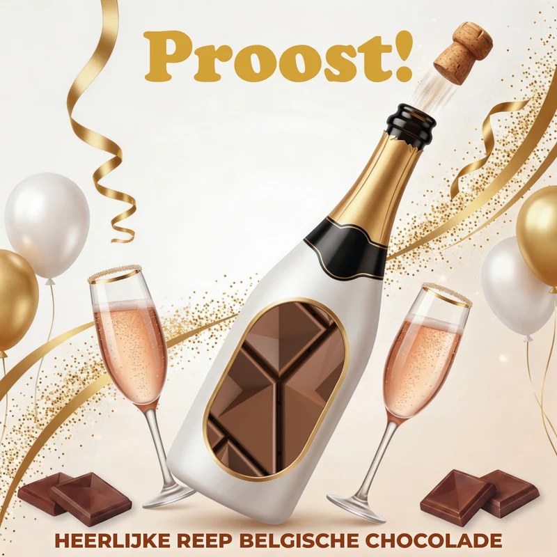 Chocolade Reep Kaart Proost