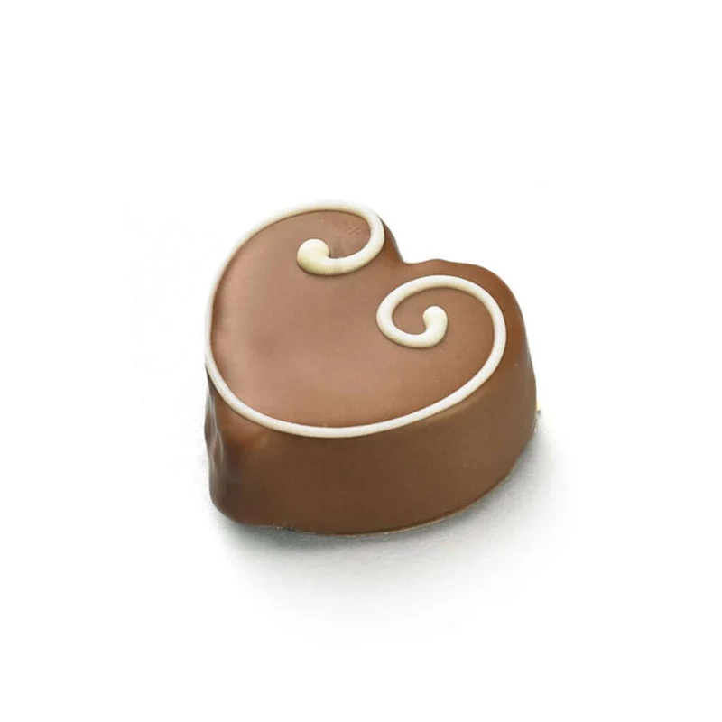 Bonbon | Hartje Marsepein Walnoot Melk