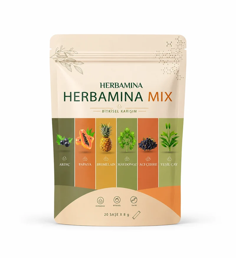 Herbamina Mix Bitkisel Karışım – 20 x 8 g