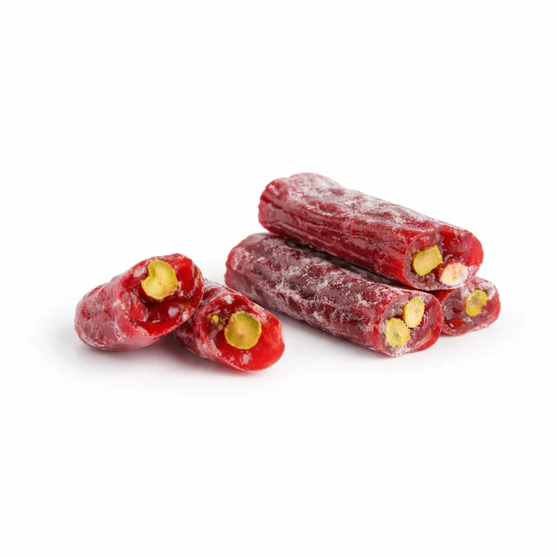 Narlı Antep Fıstıklı Fitil Lokum 400g | Sultan Noten