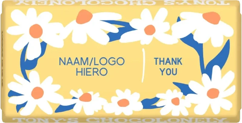 gepersonaliseerd bedankt bloemen