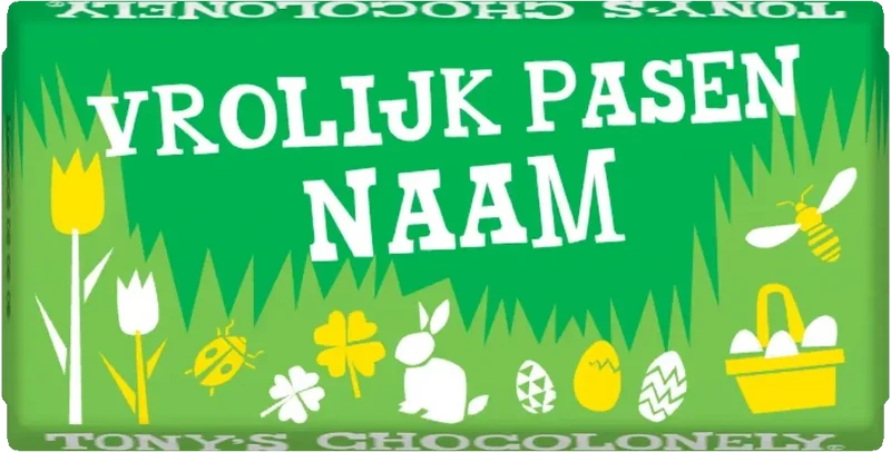 gepersonaliseerd vrolijk pasen