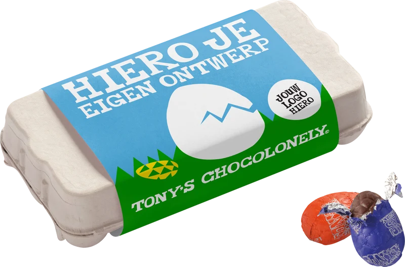 gepersonaliseerd groot paaseidoosje