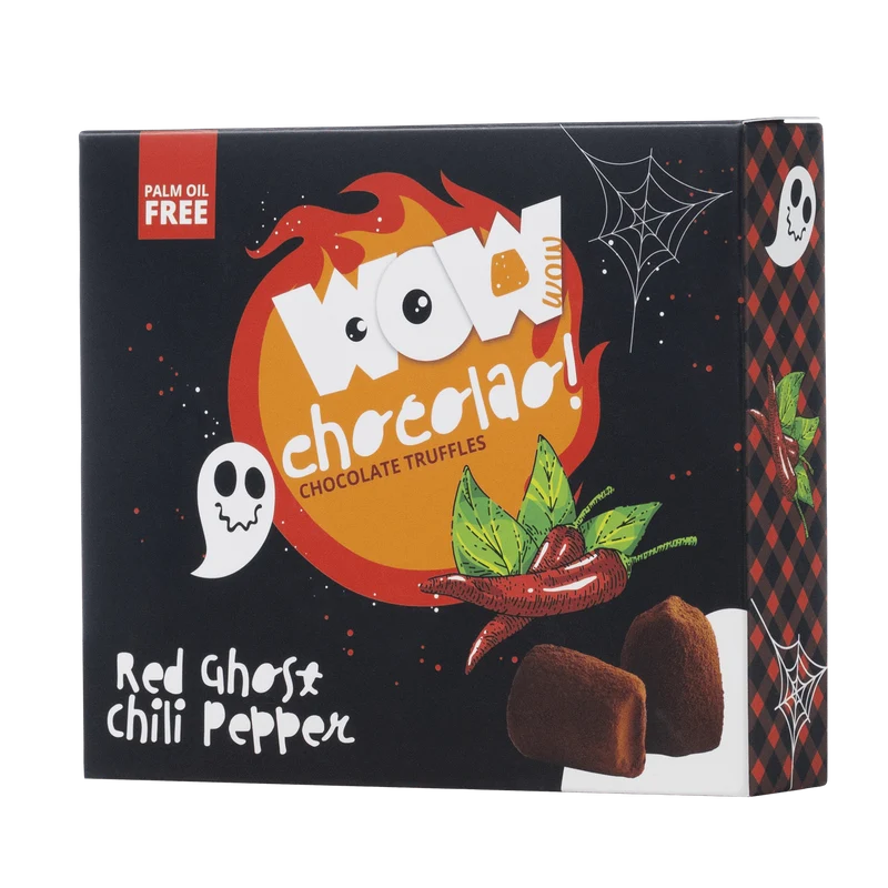 Red Ghost Chili Halloween XL Box 250g | Spicy Halloween Chocolate