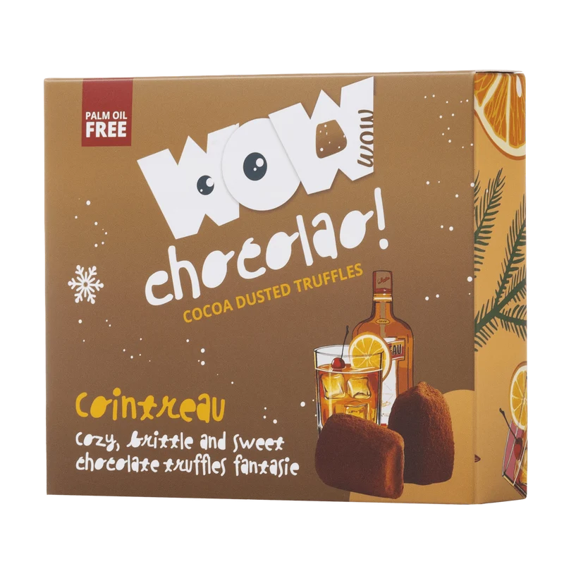 Cointreau Christmas Truffles XL Box 250g | Orange Liqueur Chocolate