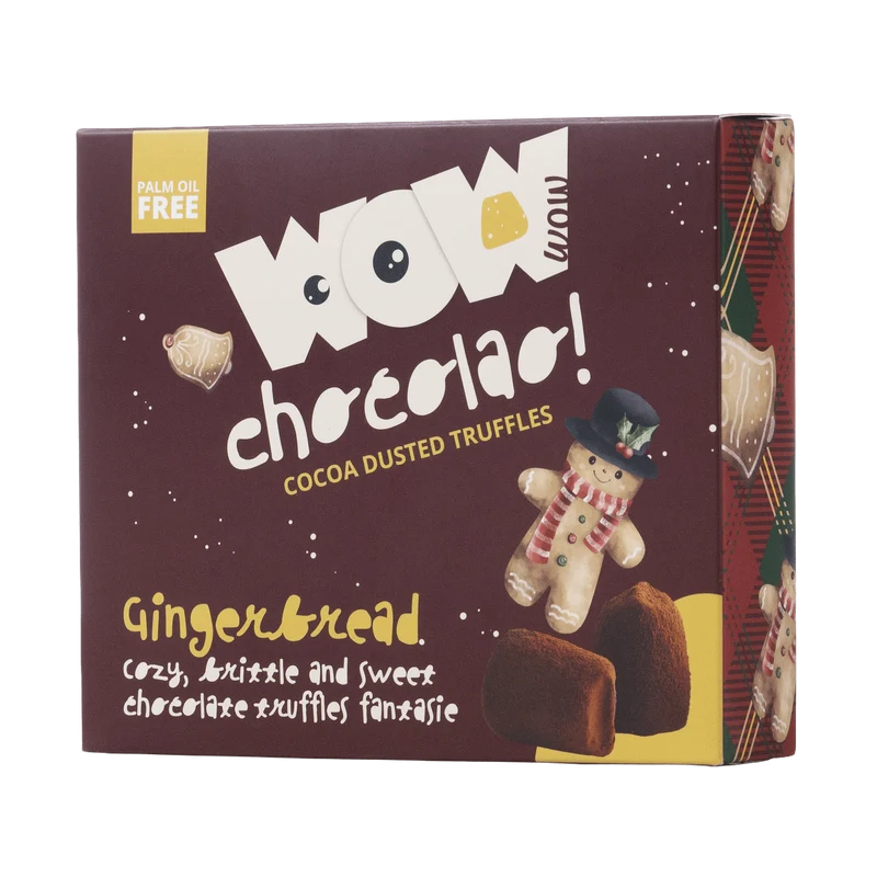Gingerbread Chocolate Truffles XL Box 250g | Cozy Spiced Christmas Chocolate