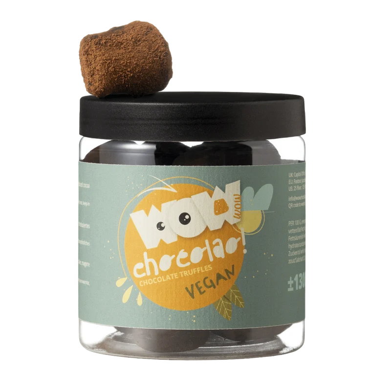 Vegan Summer Truffles Gift Jar 130g | Dairy-Free Summer Chocolate