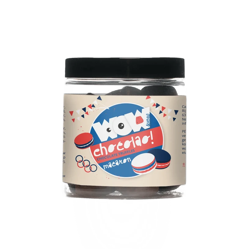 Macaron Chocolate Truffles - Olympics 2024 - Gifting jar 130g