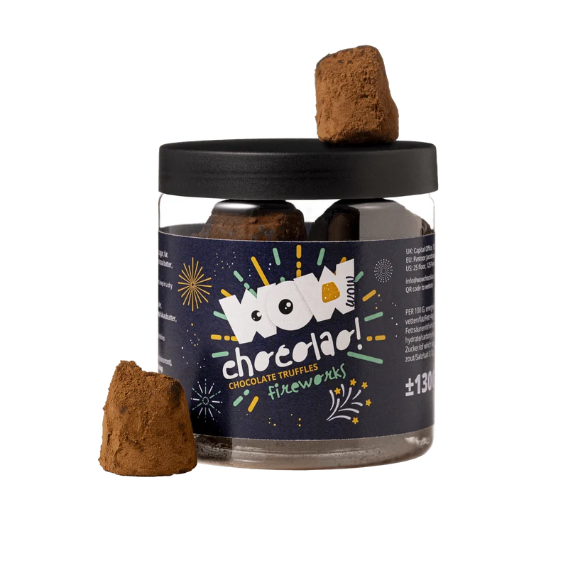 Popping Candy - New year chocolate truffles - Gifting jar 130g