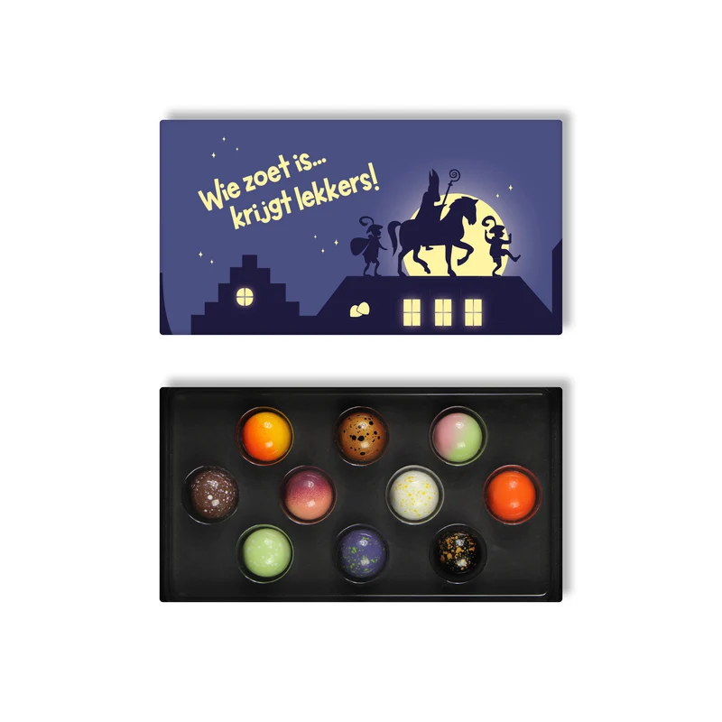 Sinterklaas chocolade bonbons 10 stuks