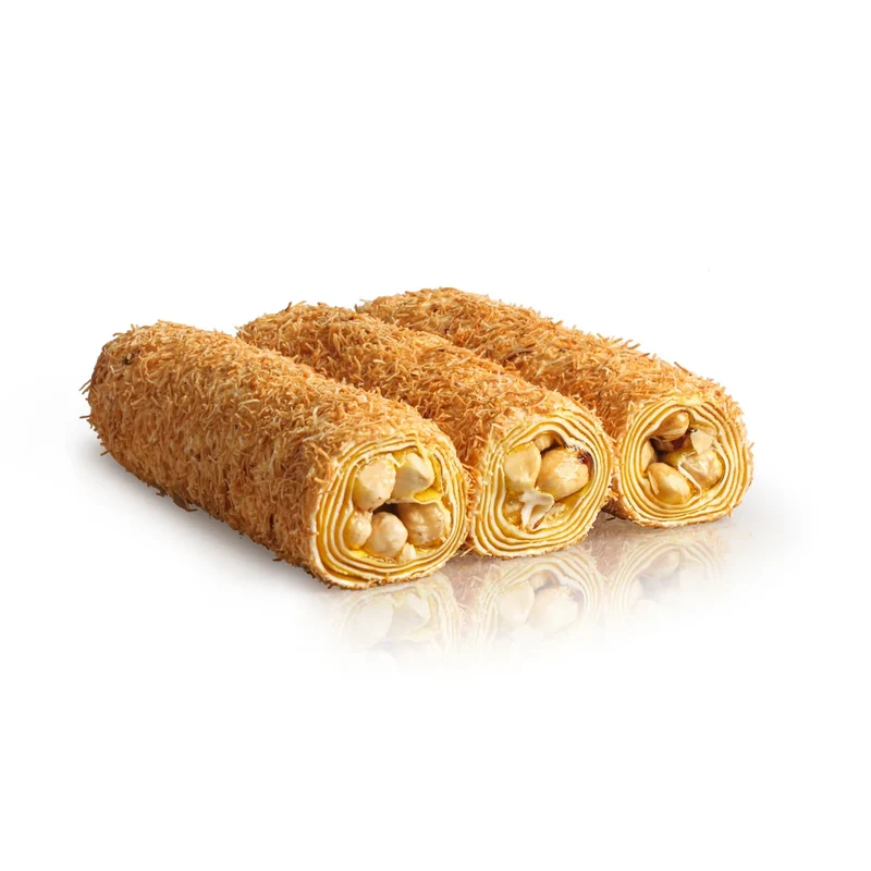 Kadayıflı Limonlu Fındık Sarma