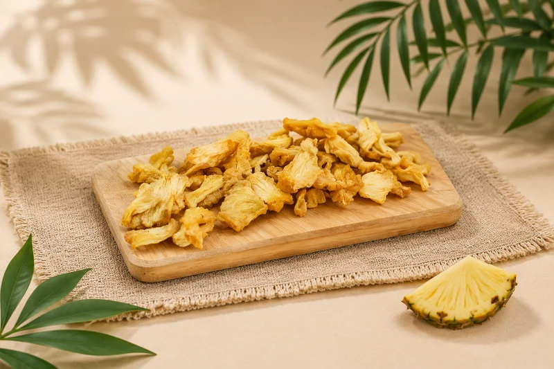 Doğal Ananas Kurusu Parça