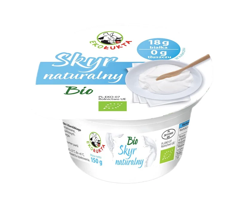 SKYR ISLANDS TYPE NATURAL YOGURT BIO 150 g - EKO LUKTA