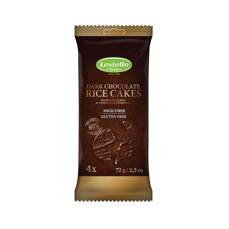 glutenfreie Schokoladen-Dessertwaffeln 72 g - LESTELLO