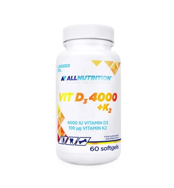 Allnutrition Vitamine D3 4000 + k2 60 k