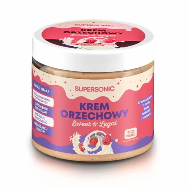 Supersonic Haselnusscreme weiße Schokolade 160 g