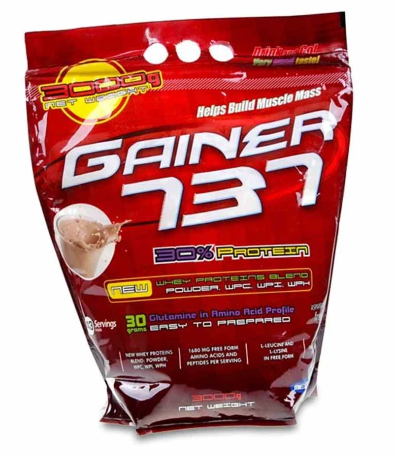 Megabol Gainer 737 en saveur cappuccino 3kg