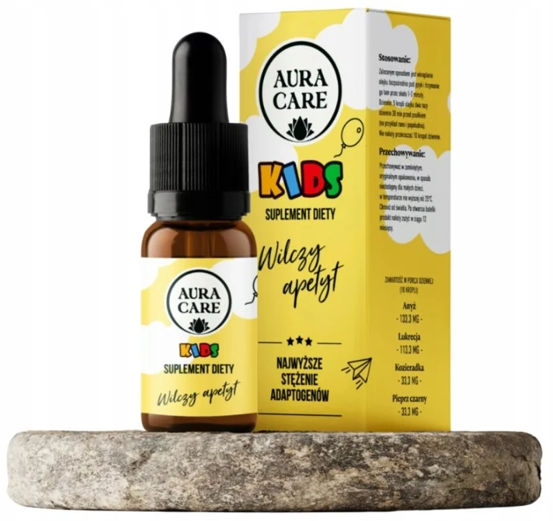 Aura Care KIDS Wolf's Appetite Adaptogens 10 ml