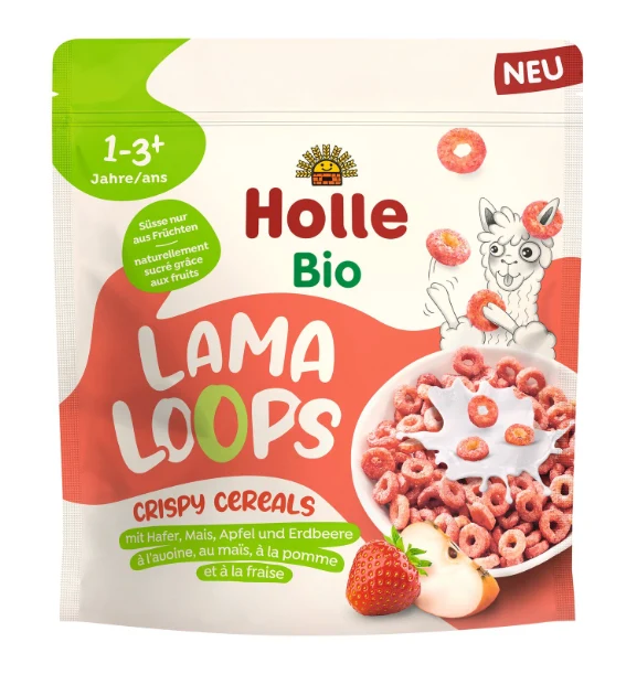 CEREALES COUVERTES SANS SUCRE A PARTIR D'UN AN BIO 125 g - HOLLE