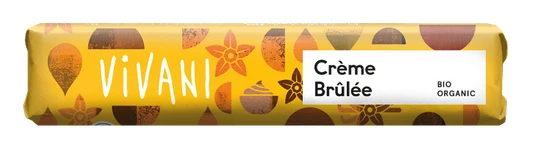 MILCHSCHOKOLADE-BATON MIT BRULEE-CREME NUTRITION BIO 40 g - VIVANI